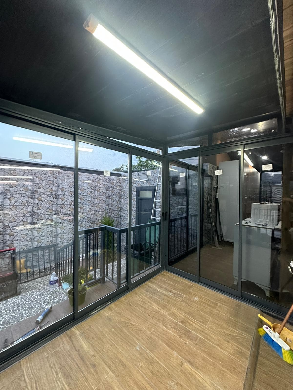 BRK Cam Balkon — tamamlanan cam balkon / pergola uygulaması 8